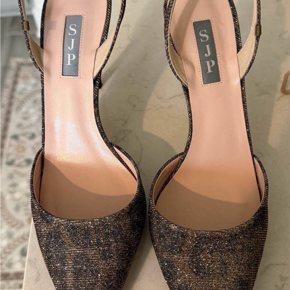SJP by Sarah Jessica Parker Women's Bliss Slingback Kitten-Heel Pumps